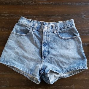 Vintage J. Crew High Waisted Denim Shorts Sz 2 27